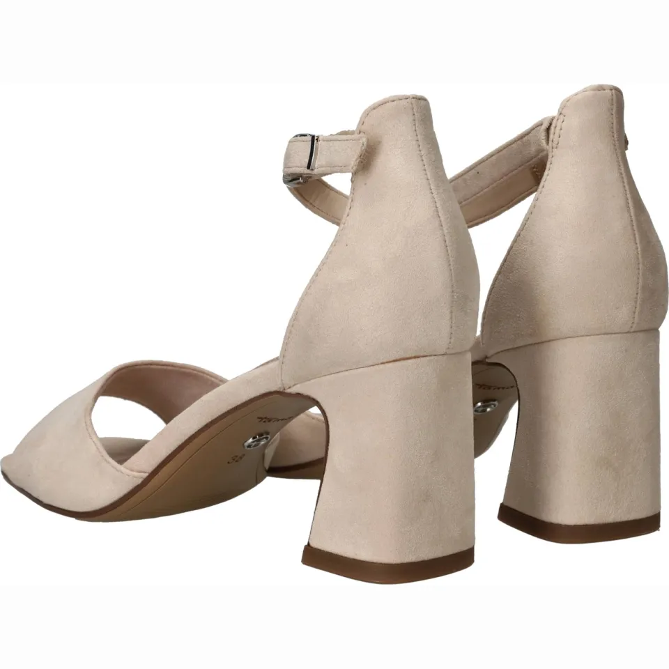Tamaris sandalette met hak beige, foto 6