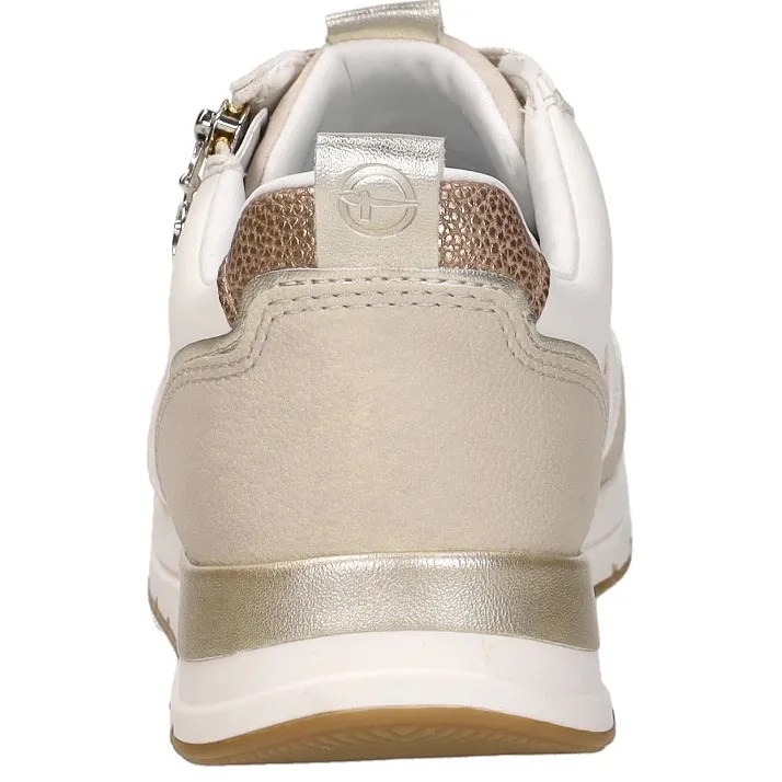 Tamaris lage sneakers beige, foto 5