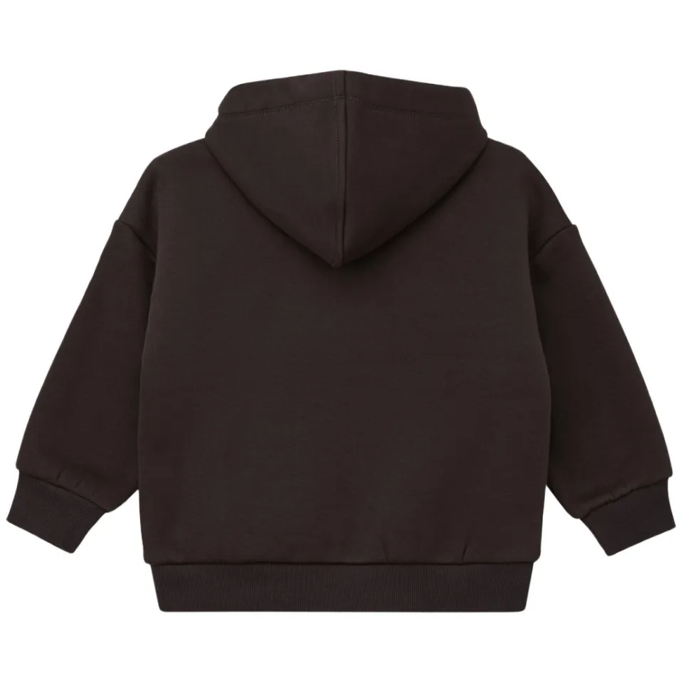 s.Oliver hoodie met print - donkerbruin, foto 3