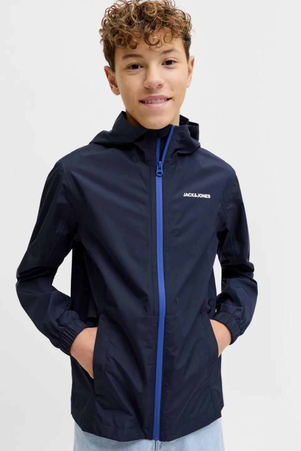 Jack & Jones Jjeflynn regenjas donkerblauw, foto 5