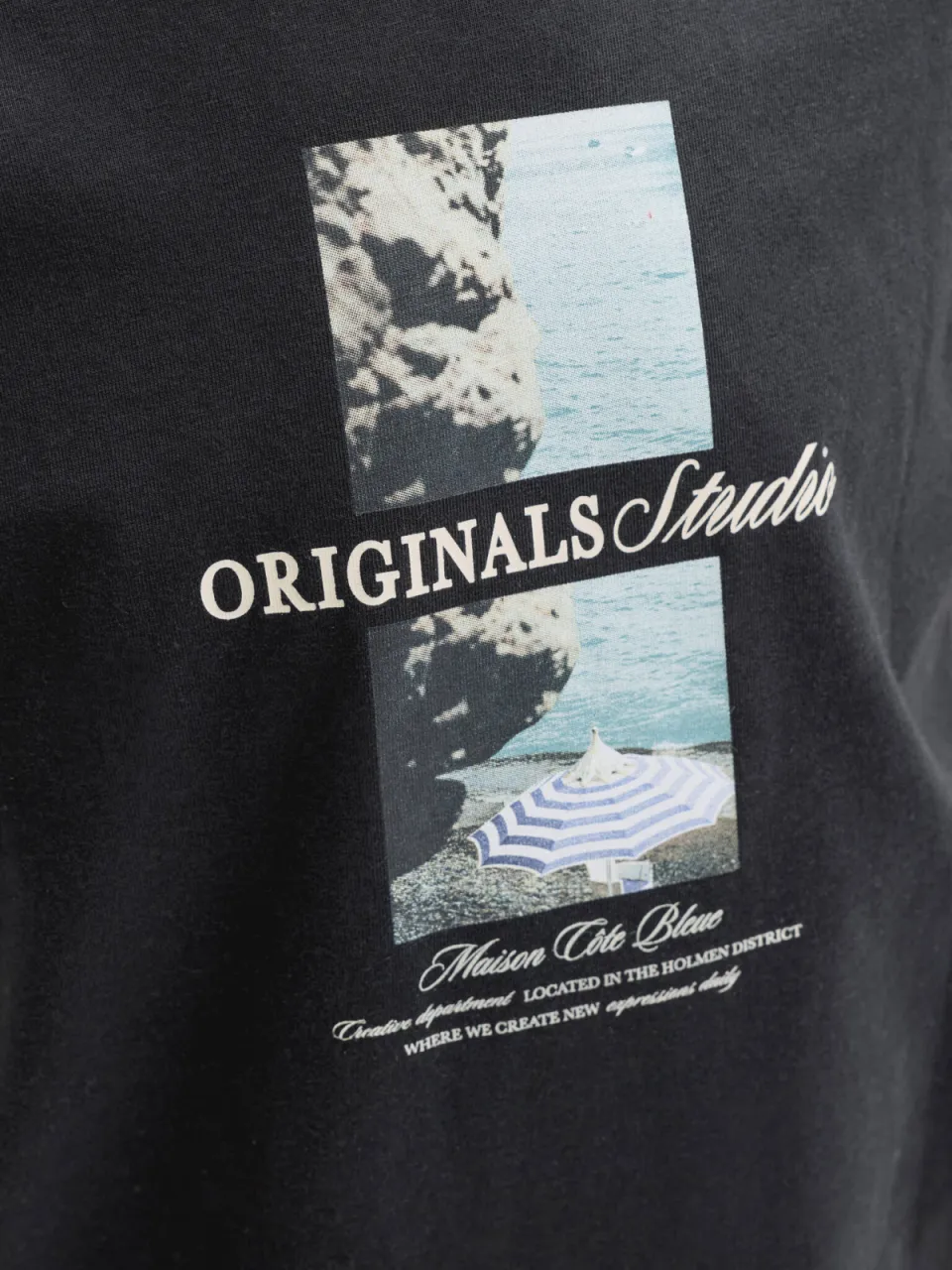 Jack & Jones t-shirt zwart met printopdruk, foto 6