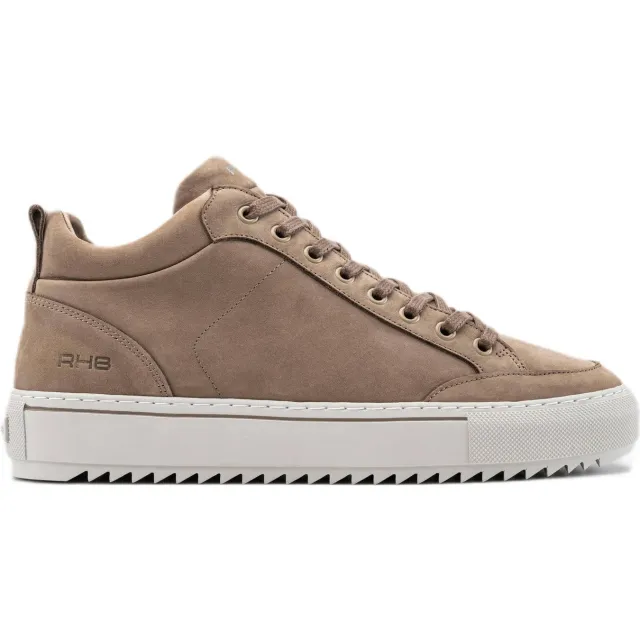 Rehab Craig Nub hoge sneakers taupe