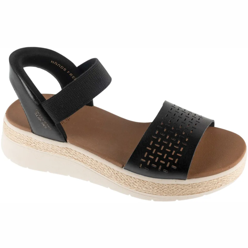 Skechers Slip-Ins Bobs Sun Ray sandaal zwart, foto 2