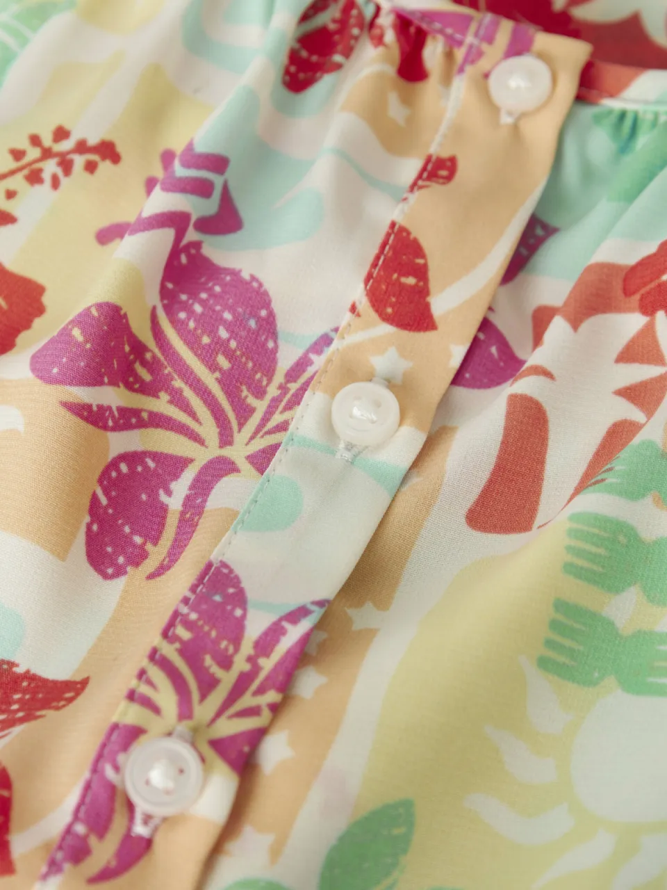 NAME IT KIDS playsuit groen Meisjes Polyester Ronde hals All over print, foto 4
