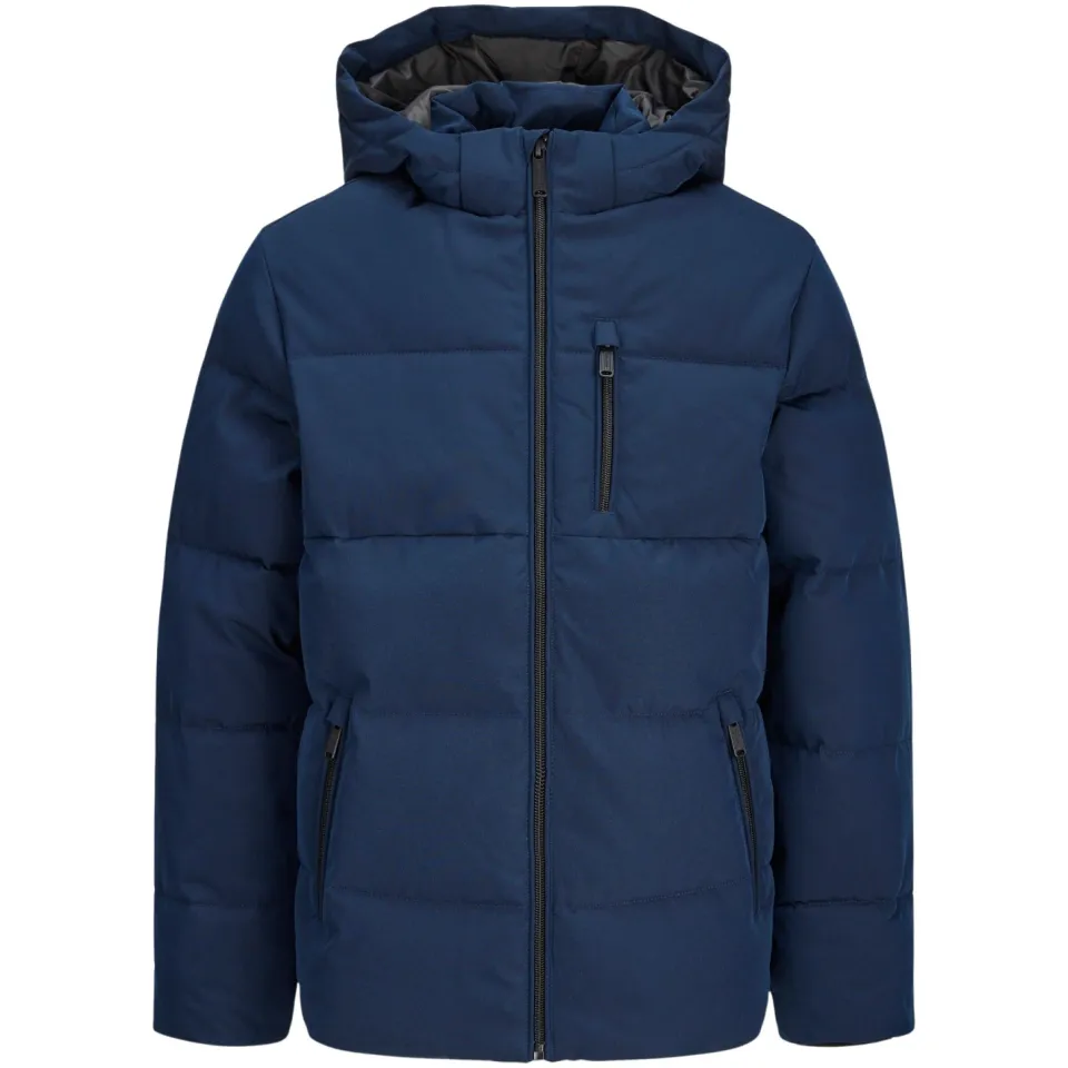 Jack & Jones Becks puffer winterjas donkerblauw, foto 2