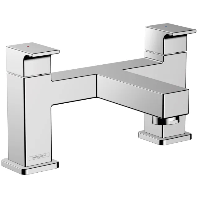 Hansgrohe Badrandmengkraan HansGrohe Vernis Shape 2-Gats Chroom