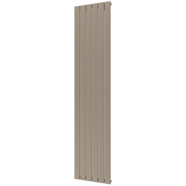 Plieger Designradiator Plieger Cavallino Retto Enkel 999 Watt Middenaansluiting 200x45 cm Zandsteen
