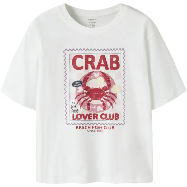 NAME IT KIDS T-shirt wit, foto 2