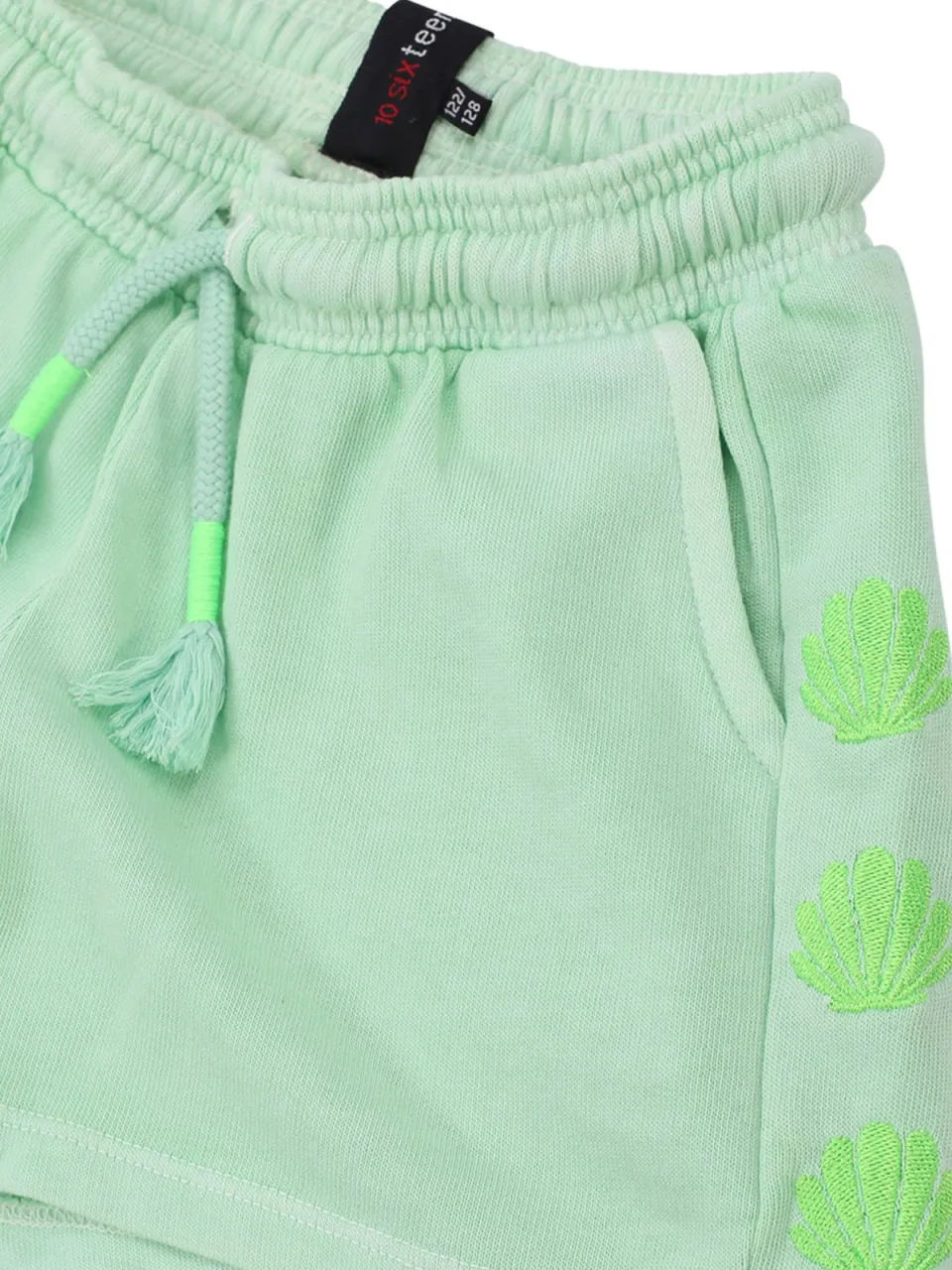 LOOXS sweatshort limegroen, foto 5
