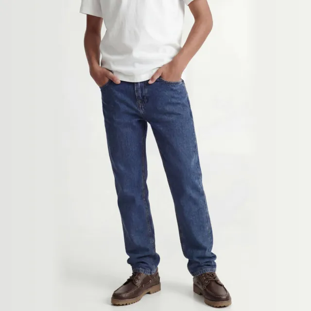 Jack & Jones JUNIOR loose fit jeans JJICHRIS blue denim, foto 3