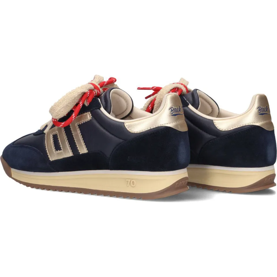 Back 70 Sneakers Jogger Donkerblauw, foto 2