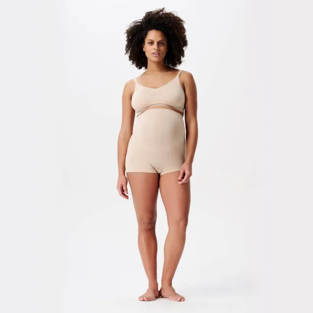 Noppies Laila seamless zwangerschapsshort beige