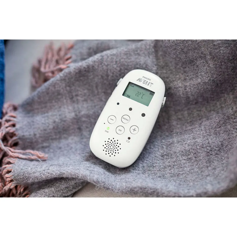 Philips AVENT SCD713/26 DECT audiobabyfoon wit, foto 6