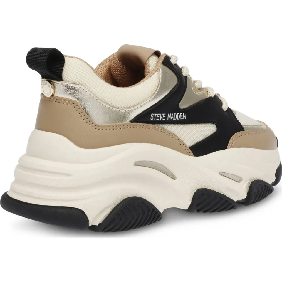 Steve Madden Progressive lage sneakers beige, foto 8