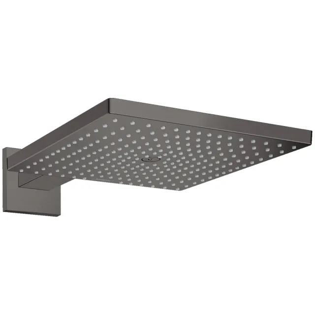 Hansgrohe Raindance E 300 1jet hoofddouche geborsteld zwart chroom