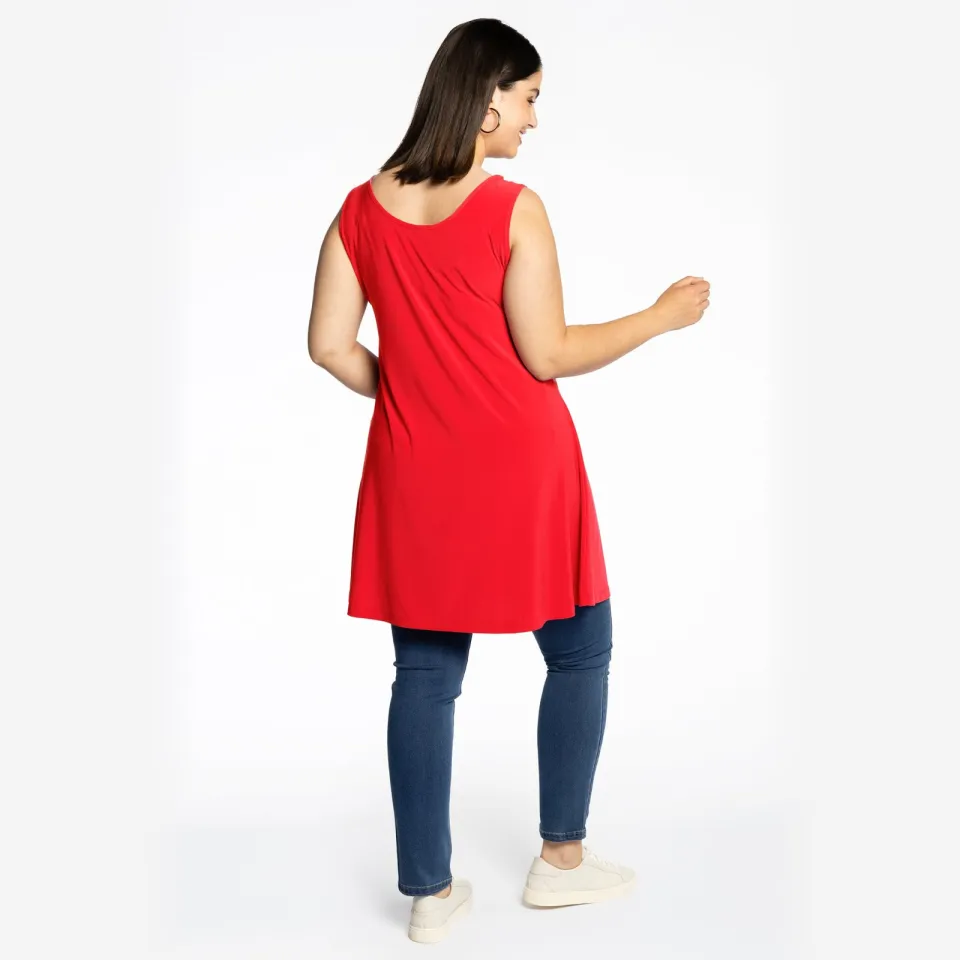 Yoek Top wide bottom | Rood, foto 4