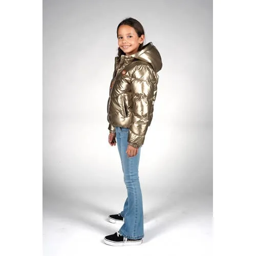 Moodstreet gewatteerde jas goud, foto 4