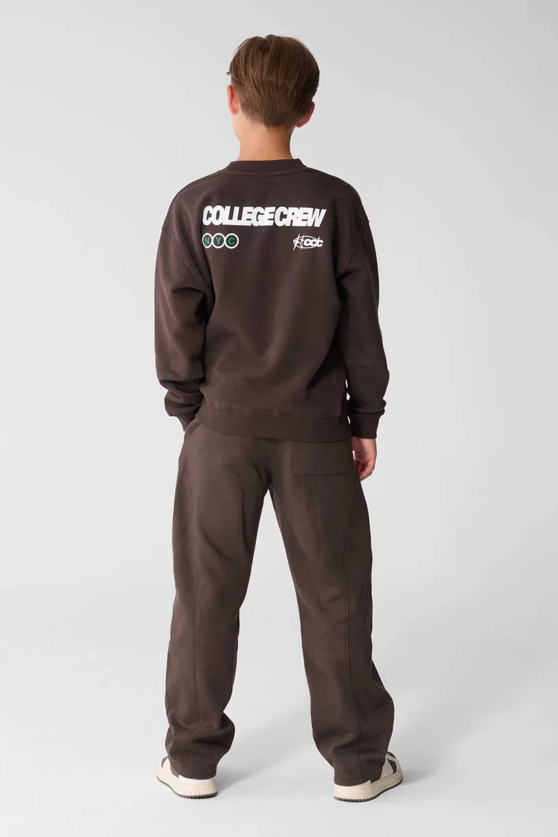 Shoeby joggingbroek bruin, foto 5