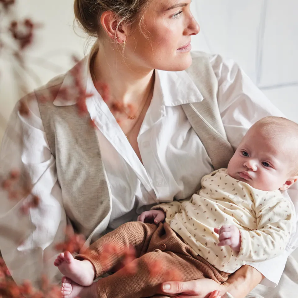 Dirkje baby broek bruin, foto 3
