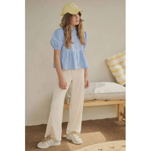 NoBell’ regular casual broek ivoor
