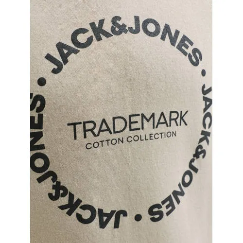 Jack & Jones JUNIOR hoodie met logo - beige, foto 6