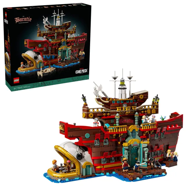 Lego One Piece Het drijvende restaurant Baratie 75640