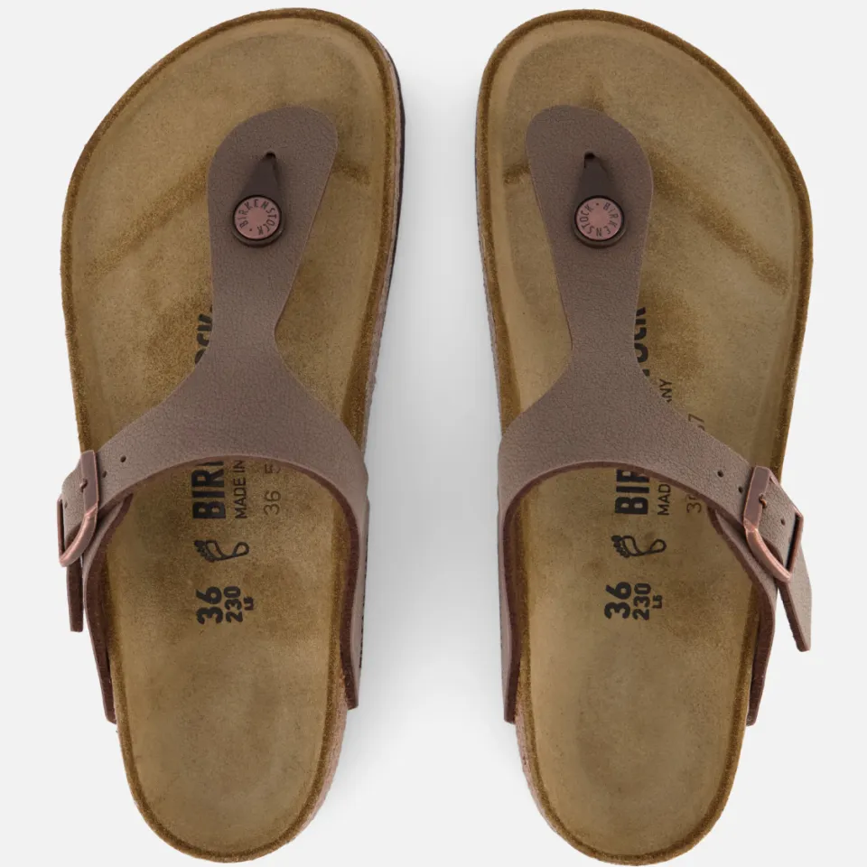 Birkenstock Gizeh sandalen bruin, foto 5