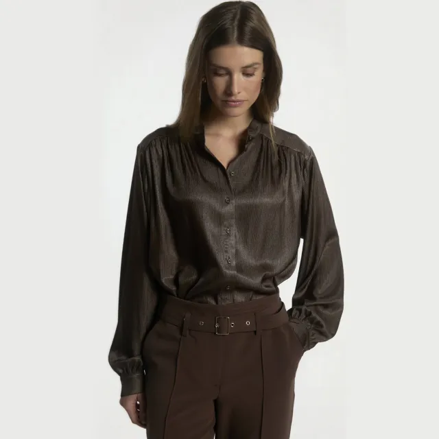 Aaiko Liv blouse bruin