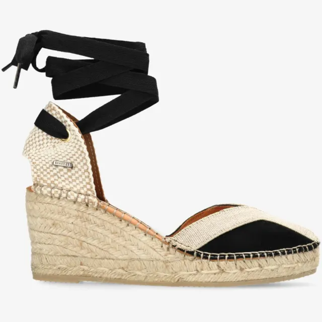 Shabbies Amsterdam Kaila Ki Seven espadrille zwart, foto 2