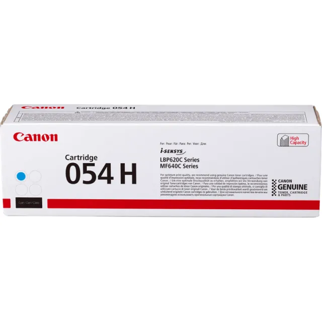 Canon 054H Cyaan Hoge Capaciteit Toner