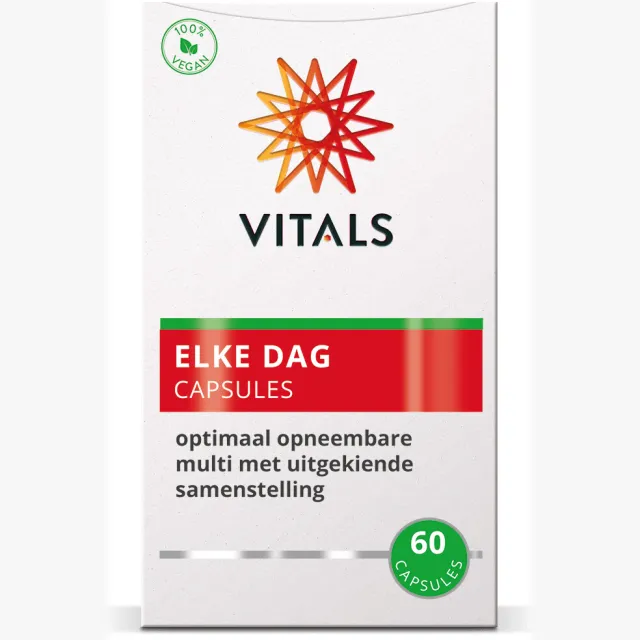 Vitals Elke Dag multivitamine 60 capsules, foto 2