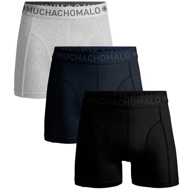 Muchachomalo Heren 3-pack Boxershorts Veelkleurig