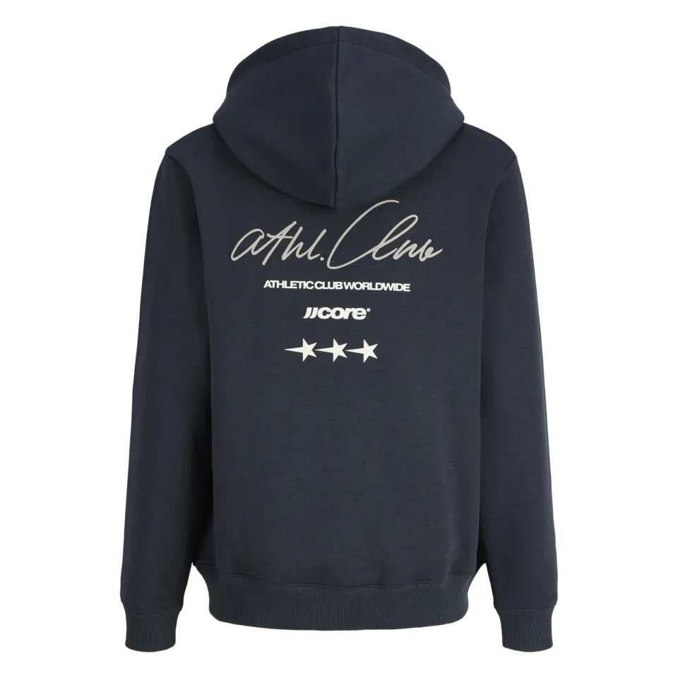 Jack & Jones JUNIOR hoodie met backprint - donkerblauw, foto 3