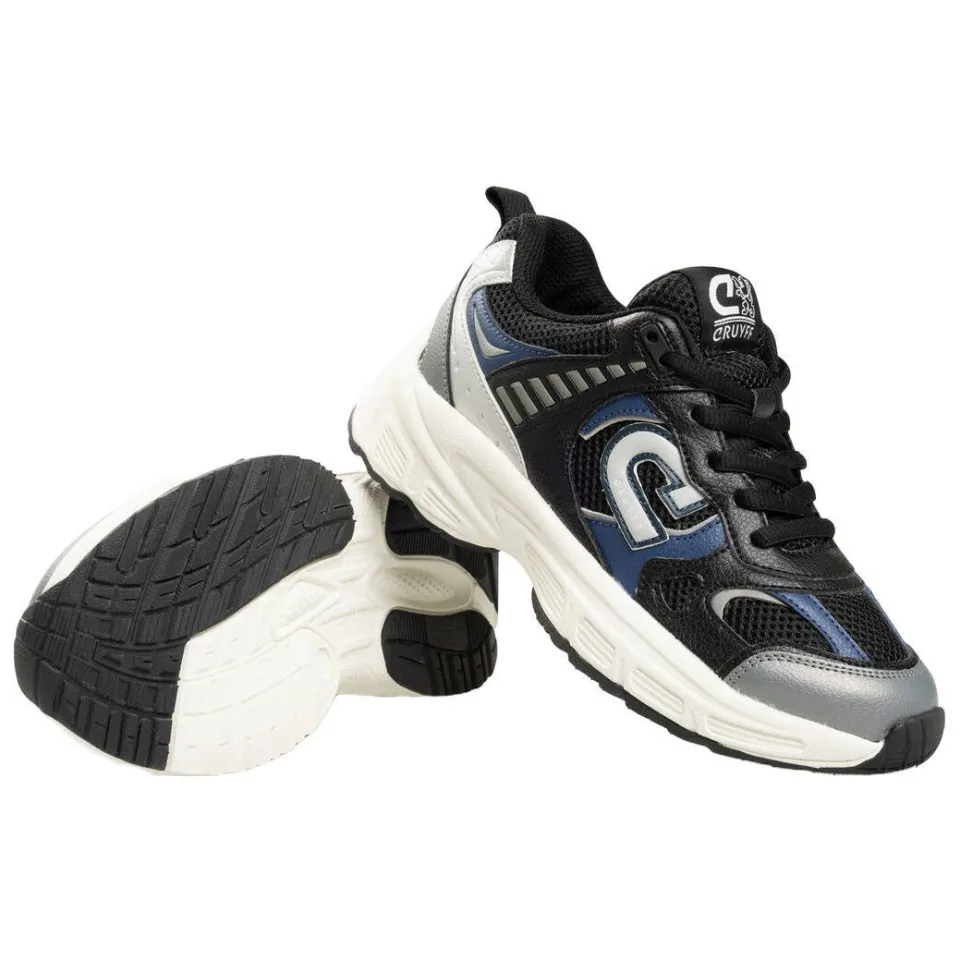 Cruyff sneakers - zwart/zilver/donkerblauw, foto 4
