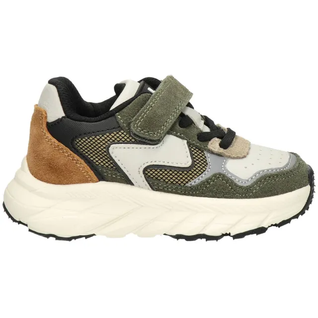 Nelson Kids chunky suède sneakers - kaki