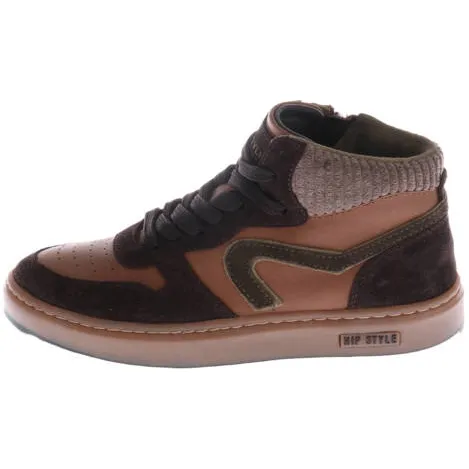 Hip suède sneakers - donkerbruin, foto 4
