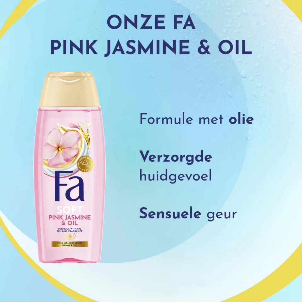Fa Magic Oil Pink Jasmine douchegel, foto 3