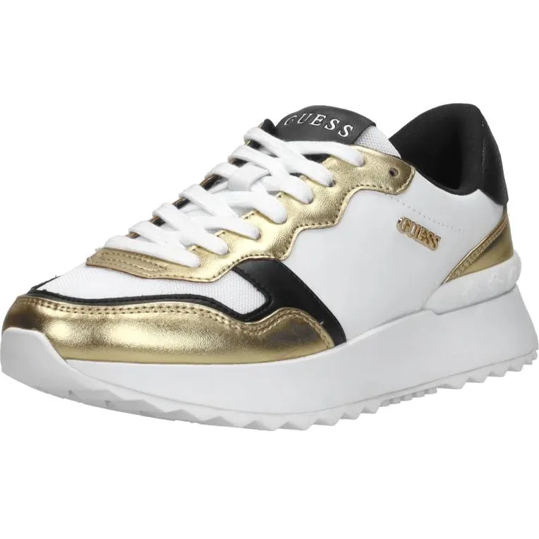 Guess Vinsa 2 lage sneakers wit, foto 3