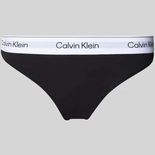 Calvin Klein Jeans Thong string zwart