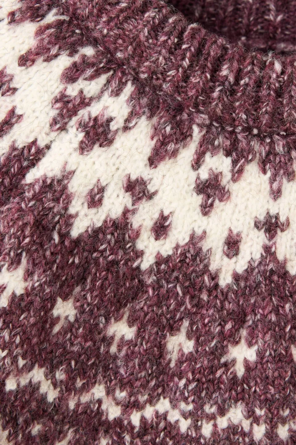 Mango Kids gebreide trui met print - donkerrood, foto 6
