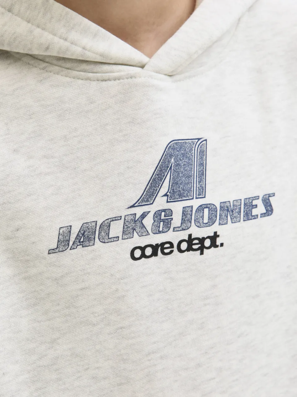 Jack & Jones JUNIOR hoodie wit, foto 4