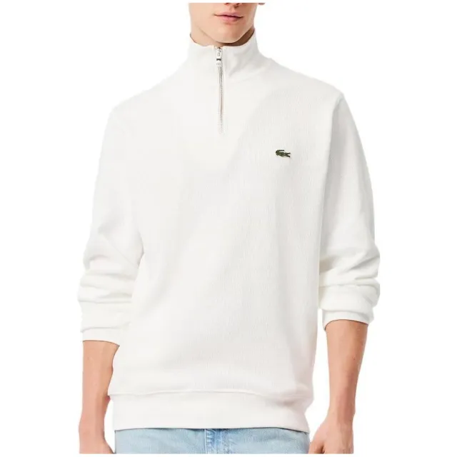 Lacoste Sweaters Lacoste Regular Fit Crème wit