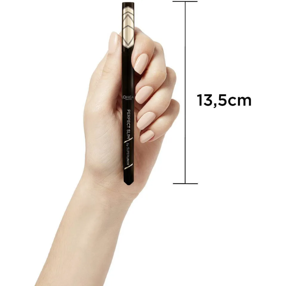 L'oréal Superliner Perfect Slim eyeliner zwart, foto 8