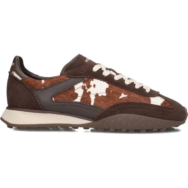 Hoff The Hoff Brand Bridge MKII Print lage sneakers bruin