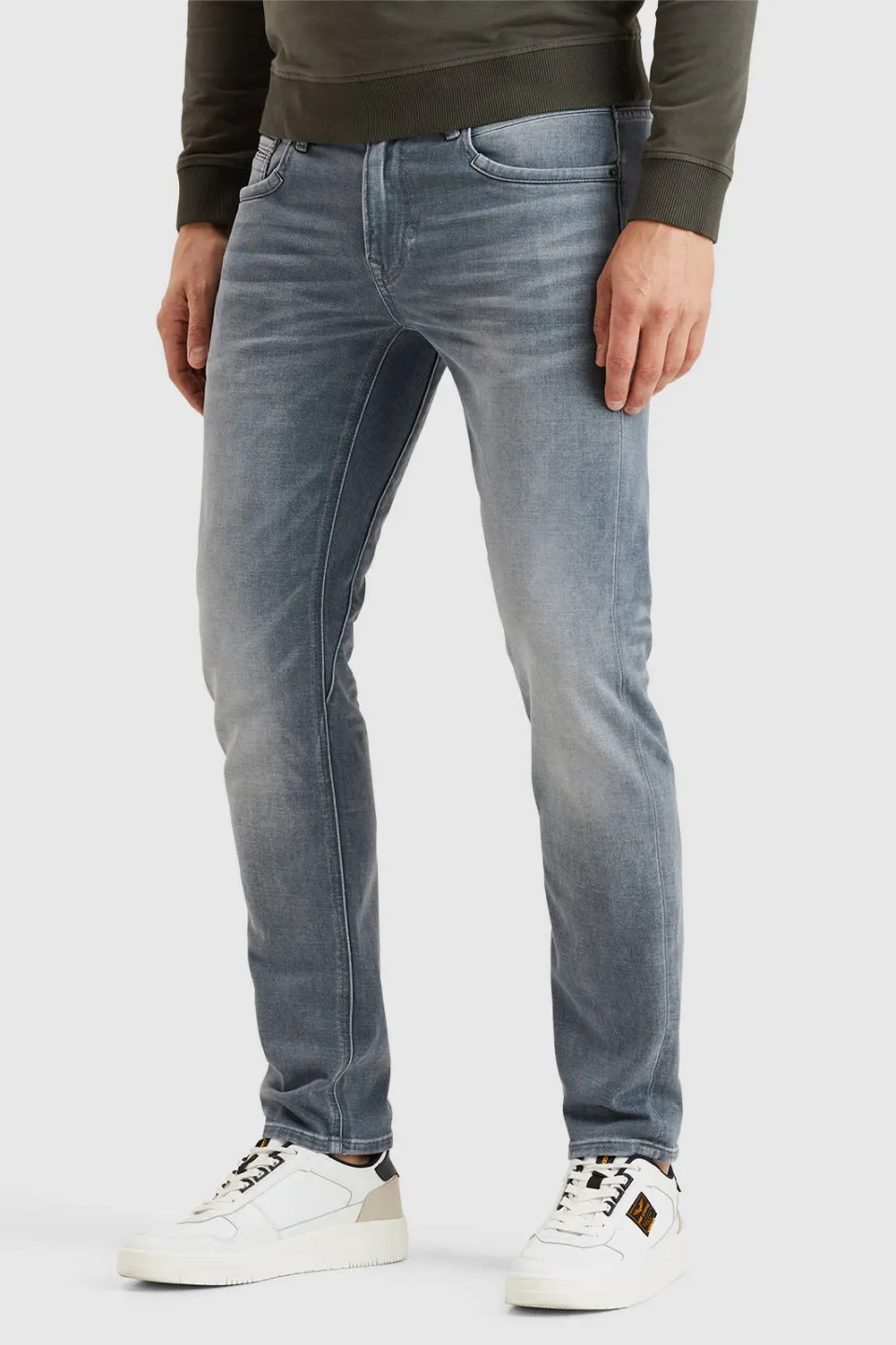 PME Legend TAILWHEEL slim fit jeans lichtgrijs grijs, foto 2