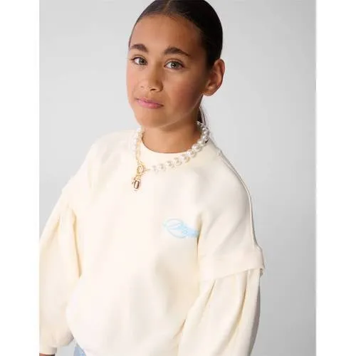 Shoeby sweater met tekst - ecru, foto 6