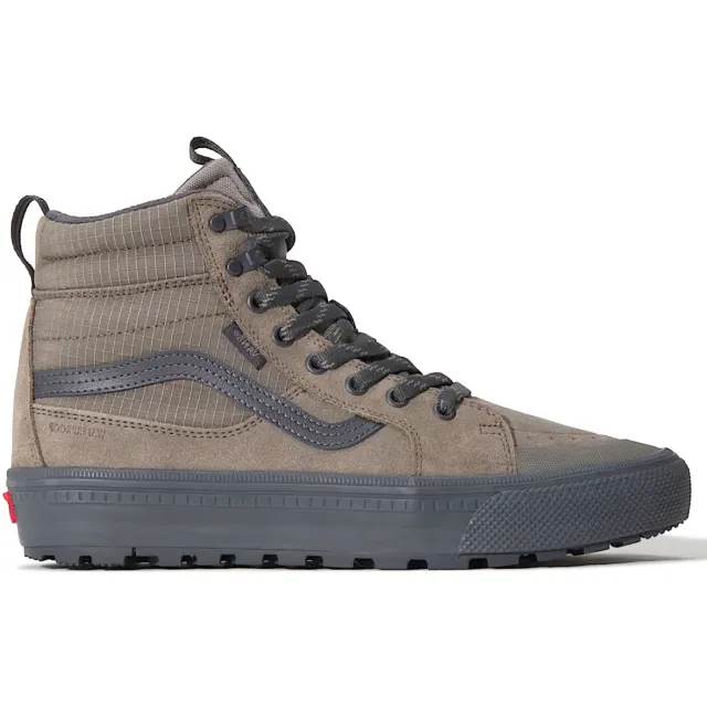 Vans Sk8-Hi Waterproof Insulated grijs Suede Unisex Bruin