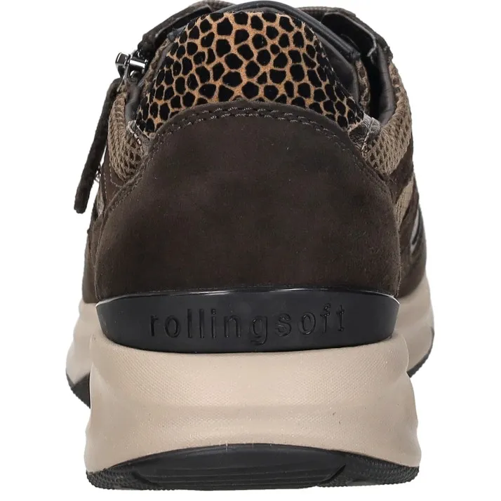 Gabor Rollingsoft sneakers donkerbruin, foto 4