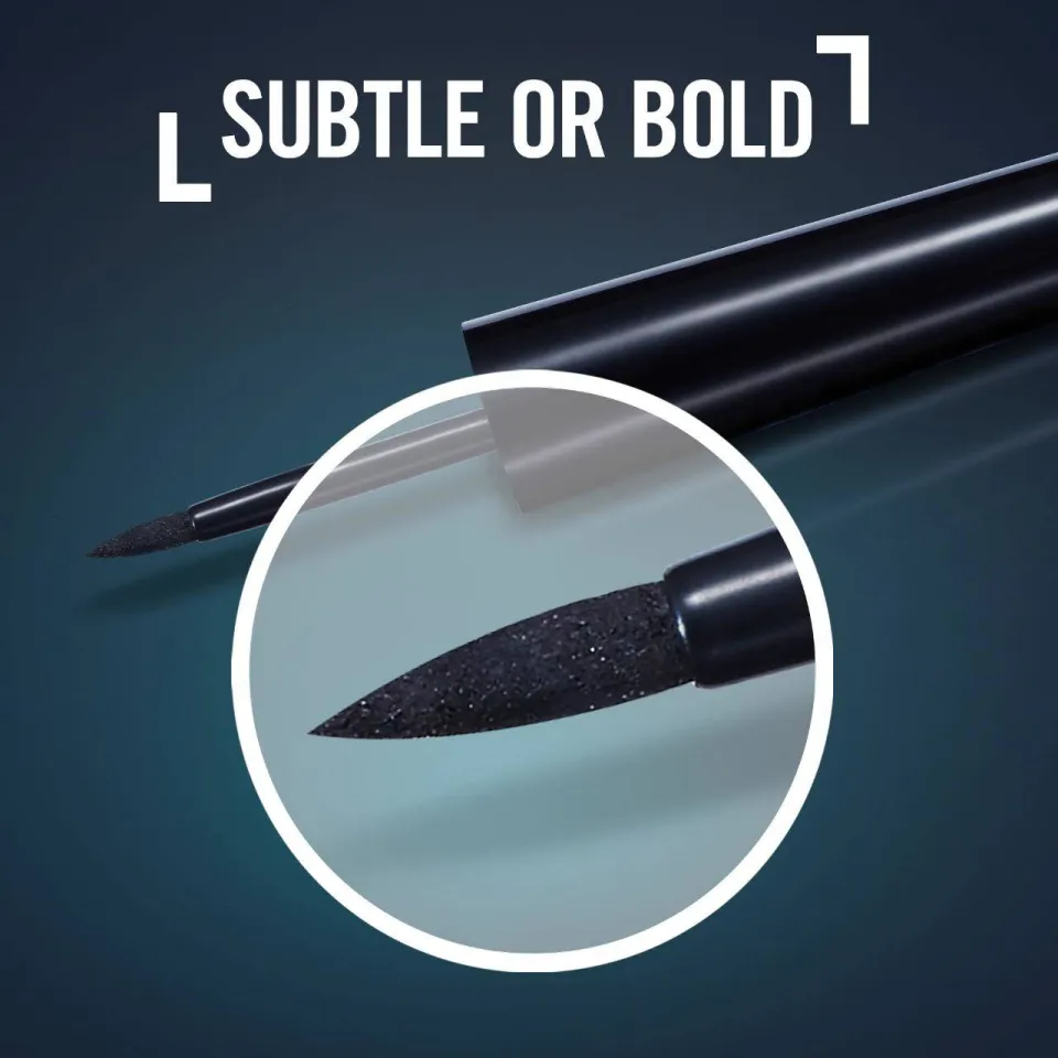 Rimmel London Exaggerate vloeibare eyeliner 001 Black, foto 6