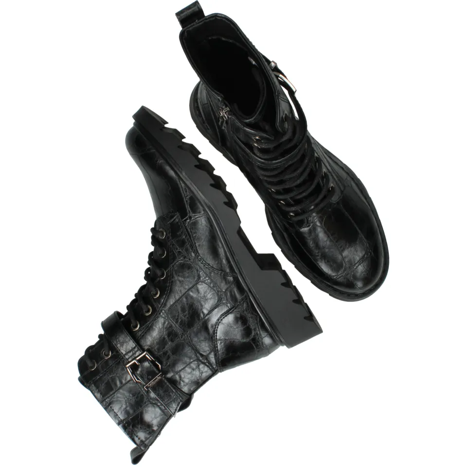 Tamaris veterboots zwart, foto 7